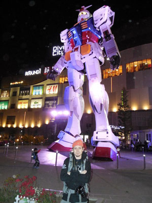 Estancia en Japon Gundam en odaiba1416