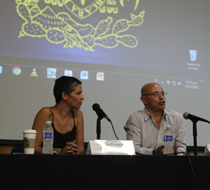 Monica Enriquez Jefa de Extension y Vinculacion Academica y Francisco Javier Ojeda Vargas