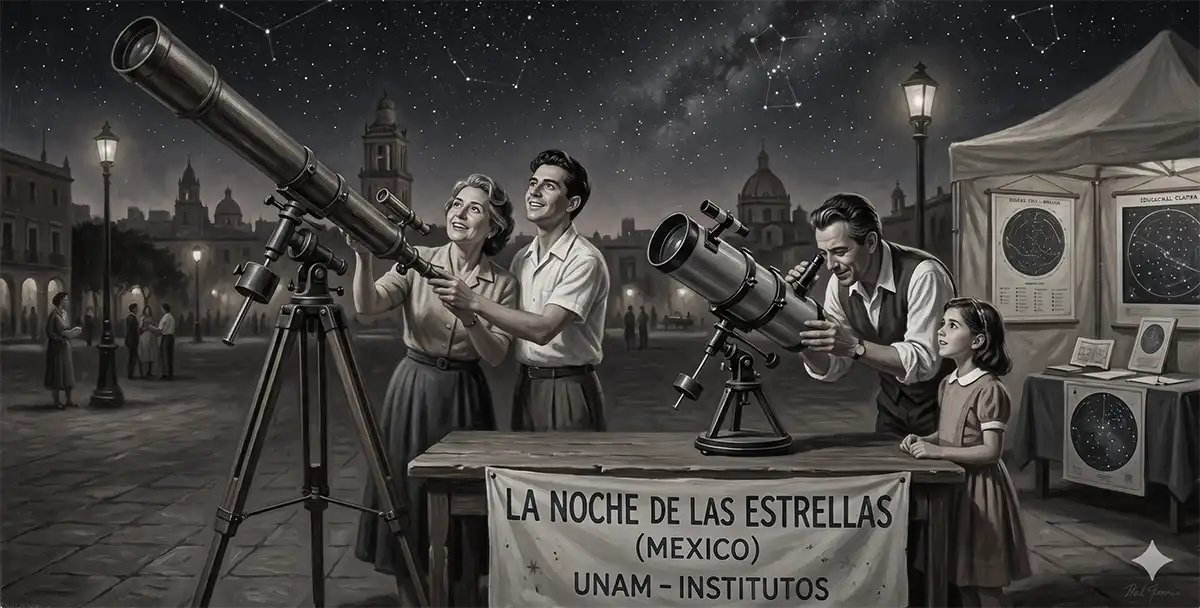 Evento Noche de las Estrellas México