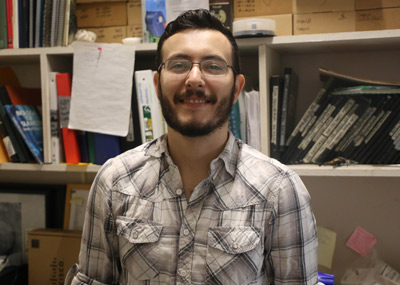 Gerardo Fernandez estudiante de doctorado del CICESE