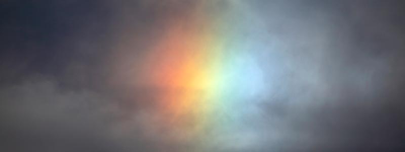 banner espectro luz nube arcoiris