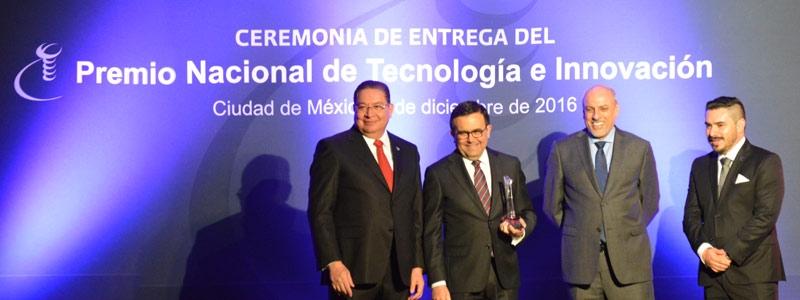 Entregan Premio Nacional de Tecnología e Innovación