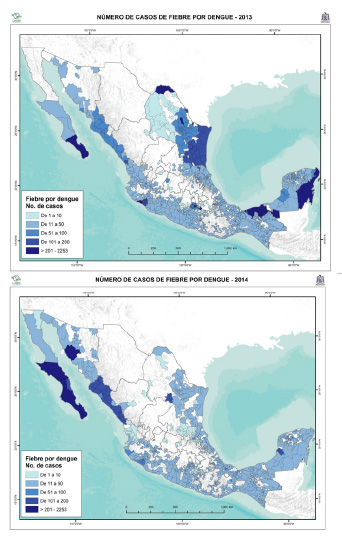 mapa dengue high