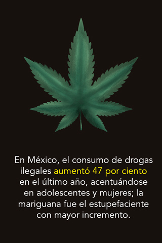 consumo drogas mexico 2016