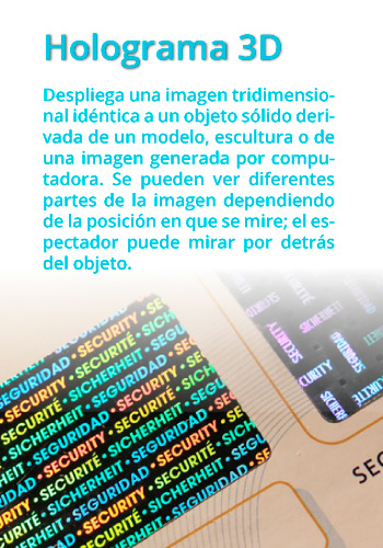 recuadro holograma