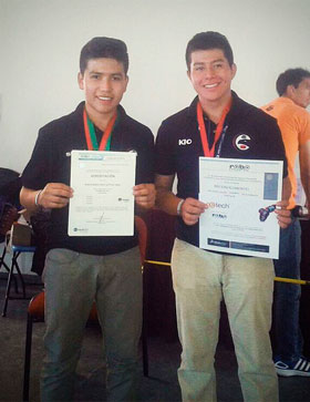 Estudiantes oaxaca concurso robotica