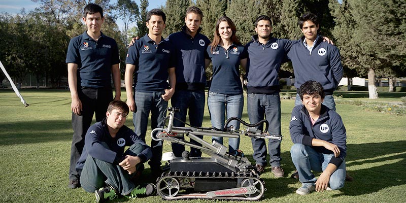 equipo robot UP ags